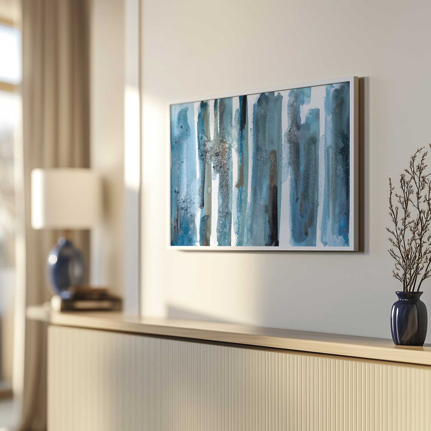 Picture of art in a room