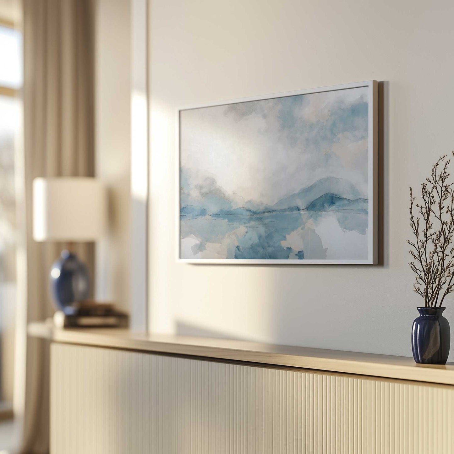 Picture of art in a room