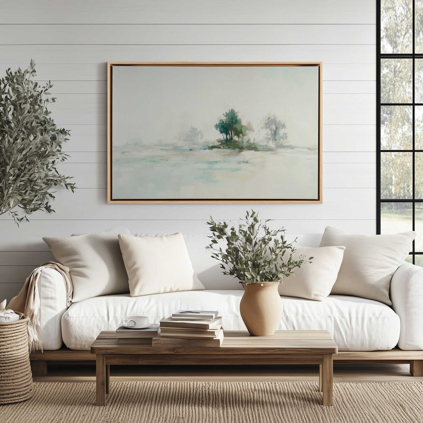 Picture of art in a room