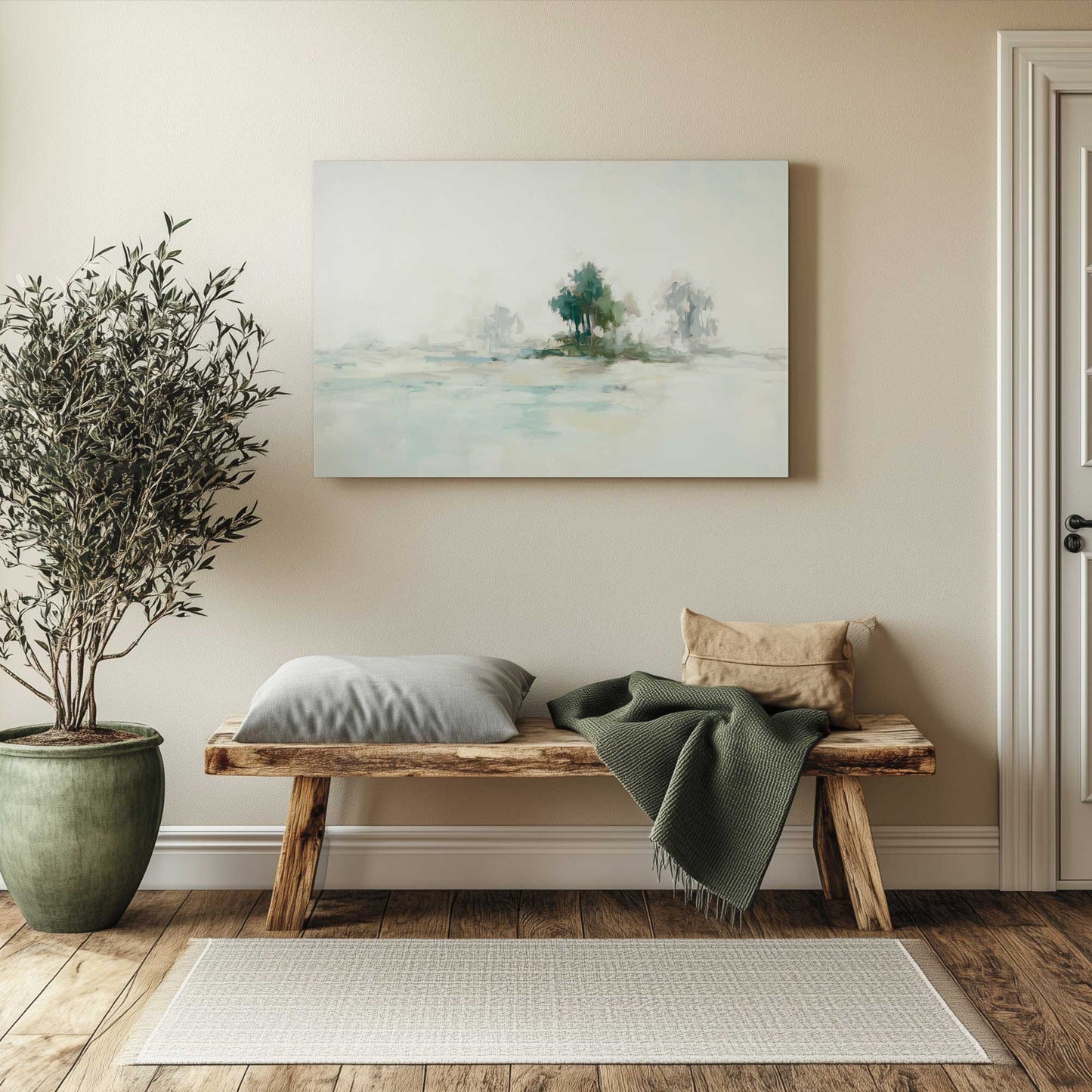 Picture of art in a room