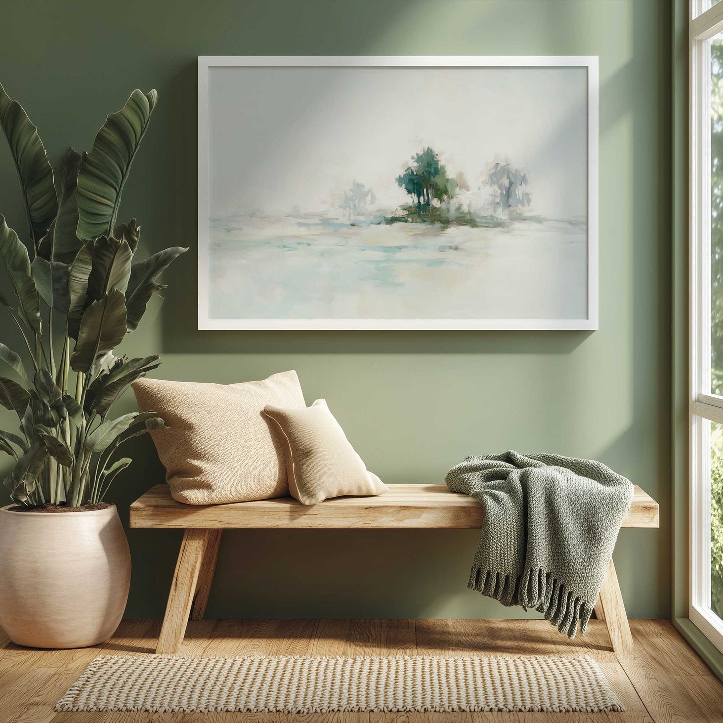 Picture of art in a room