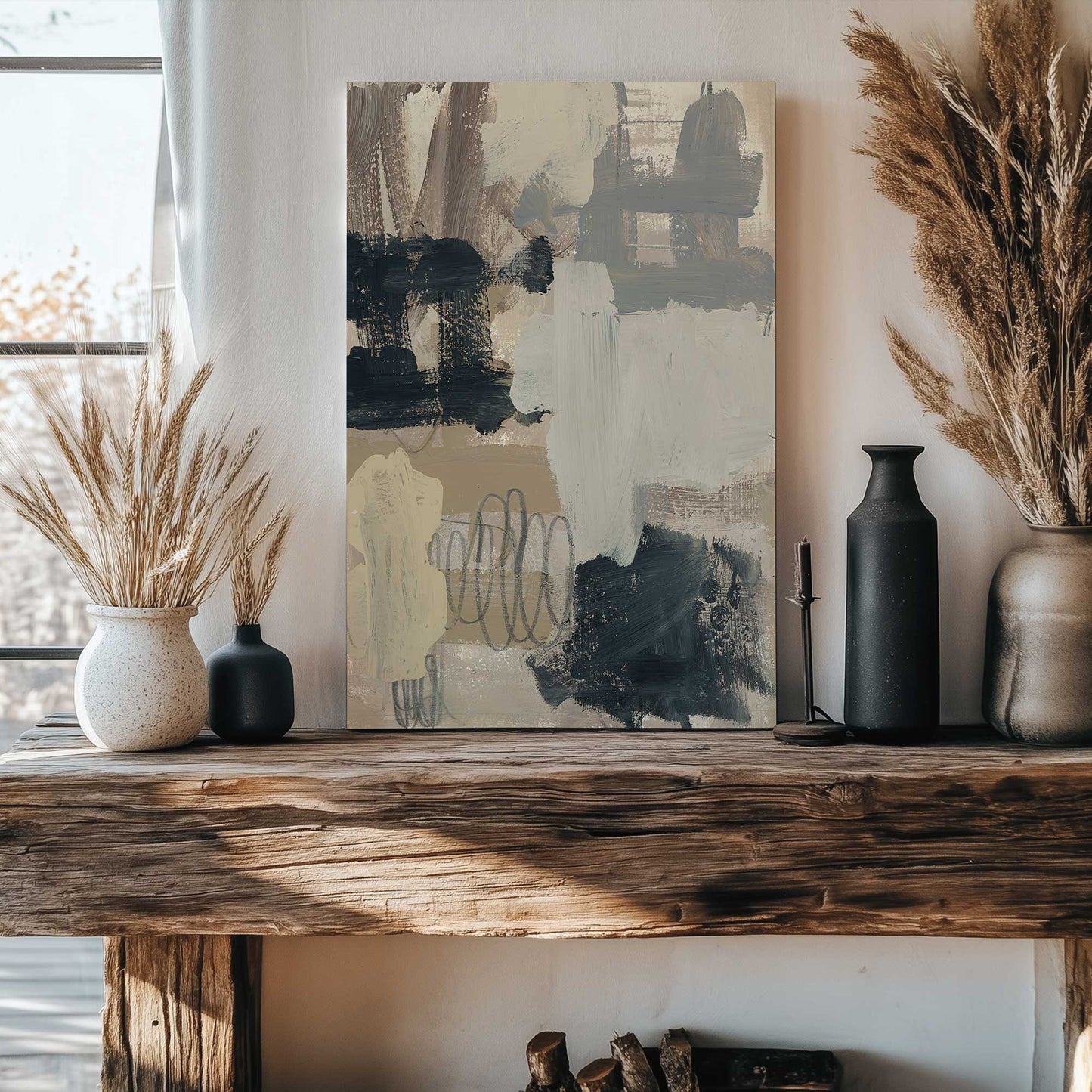 Picture of art in a room