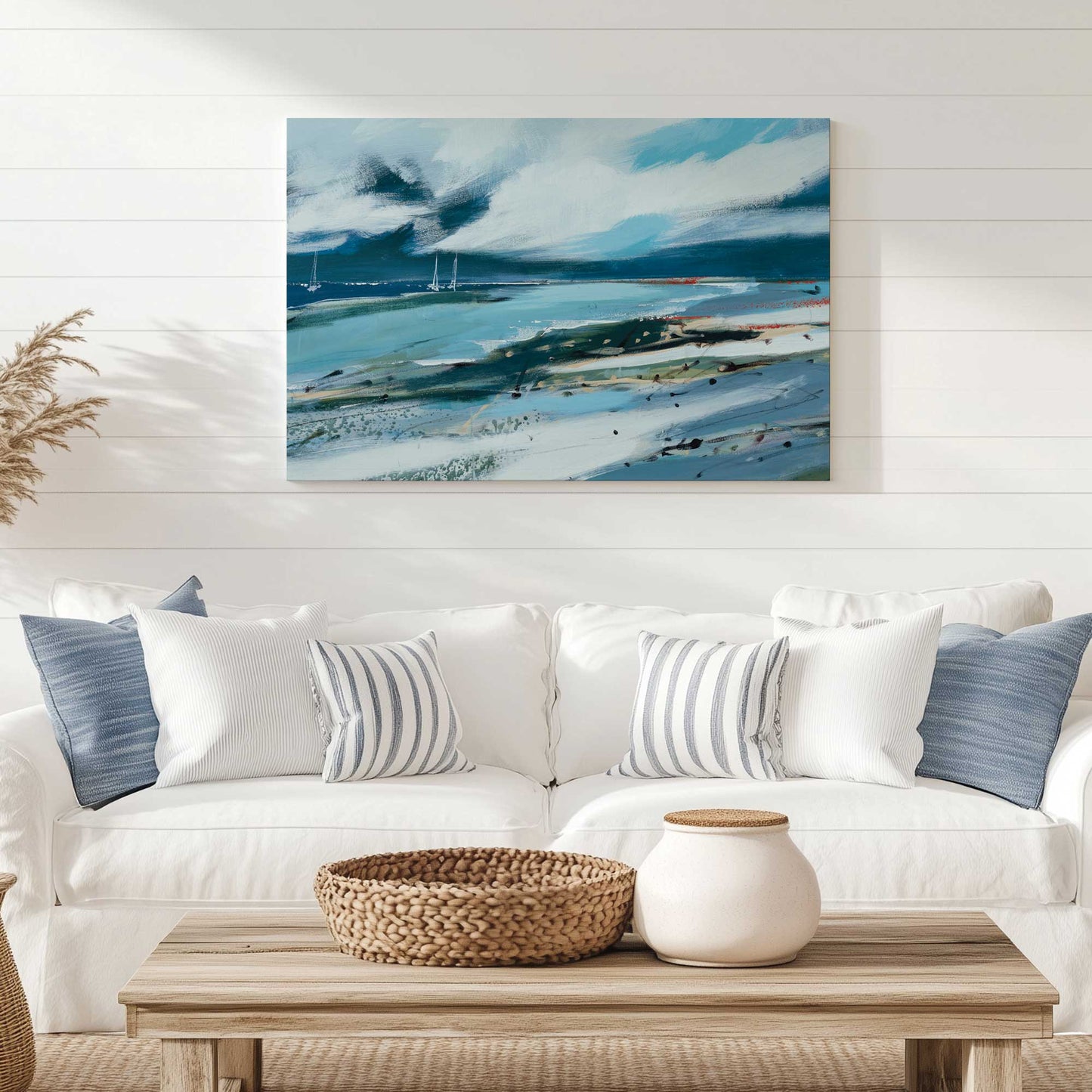 Picture of art in a room