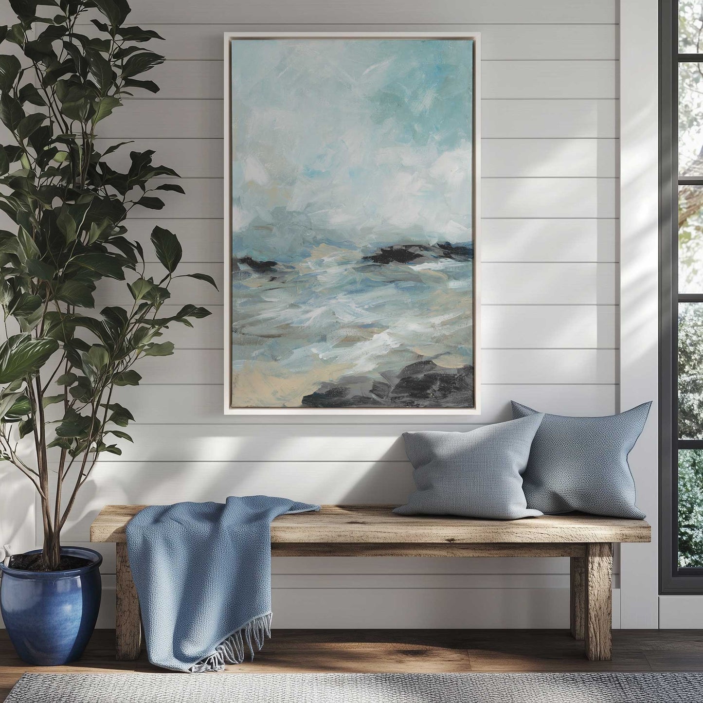 Picture of art in a room