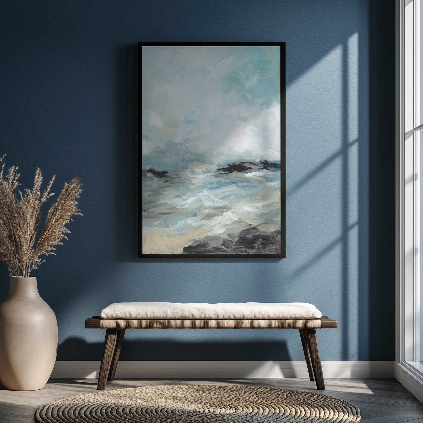 Picture of art in a room