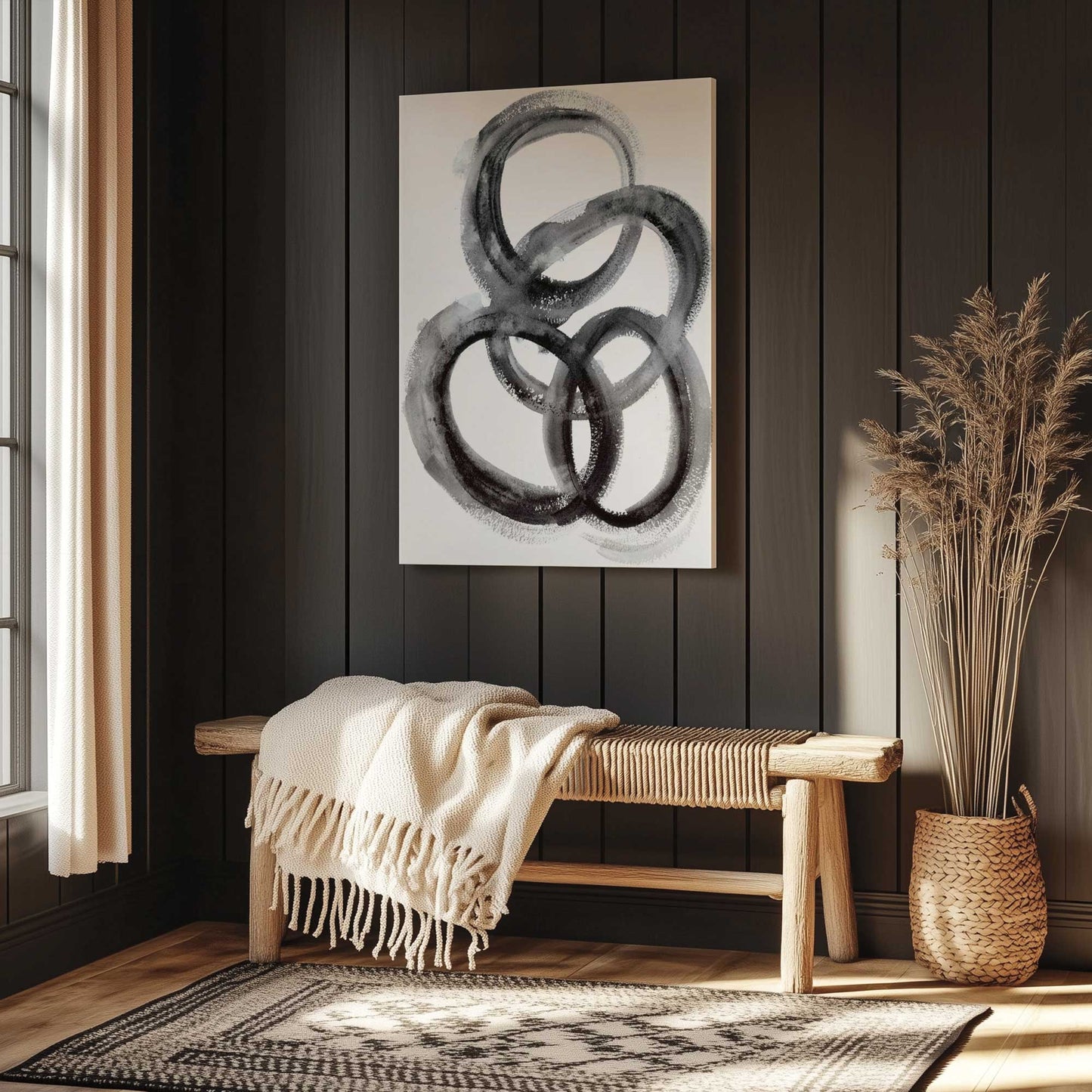 Picture of art in a room