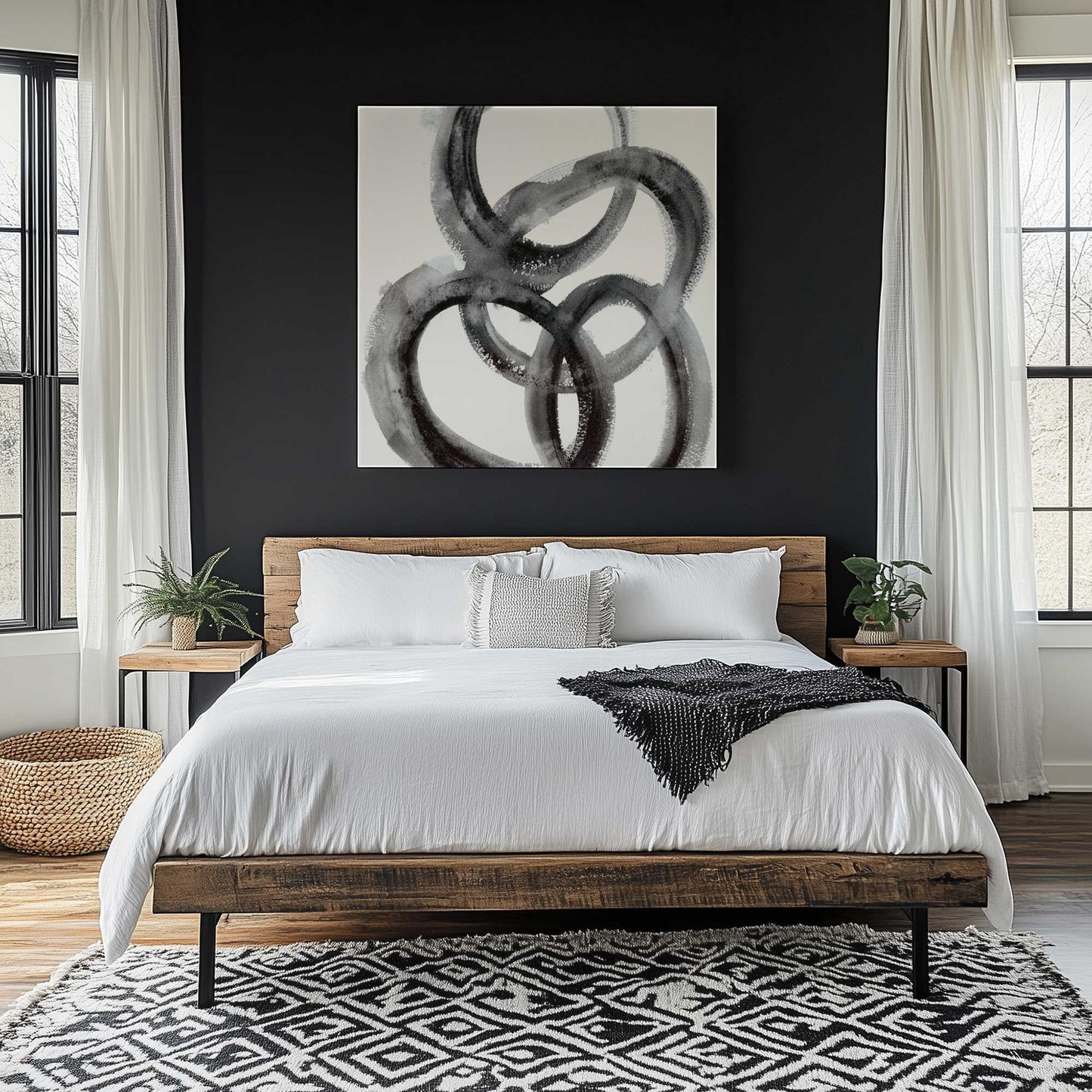 Picture of art in a room