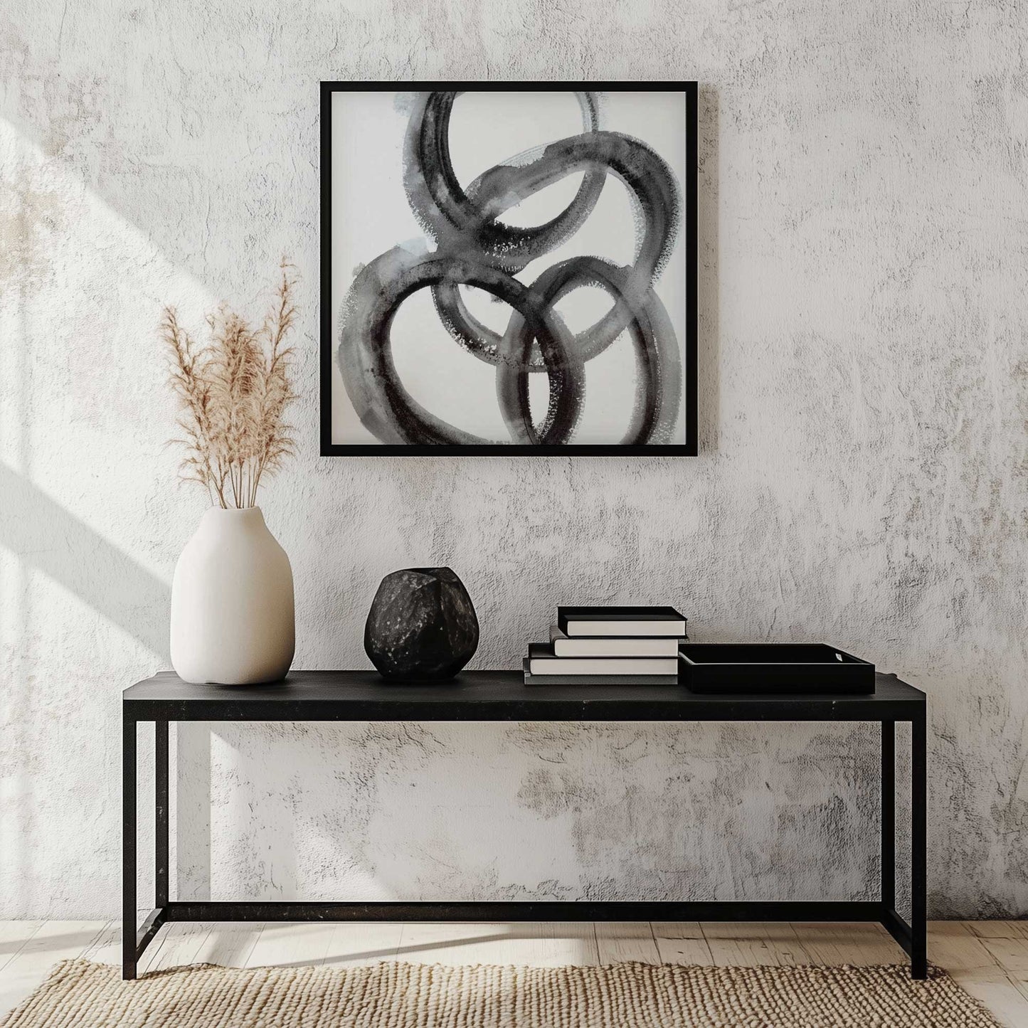 Picture of art in a room