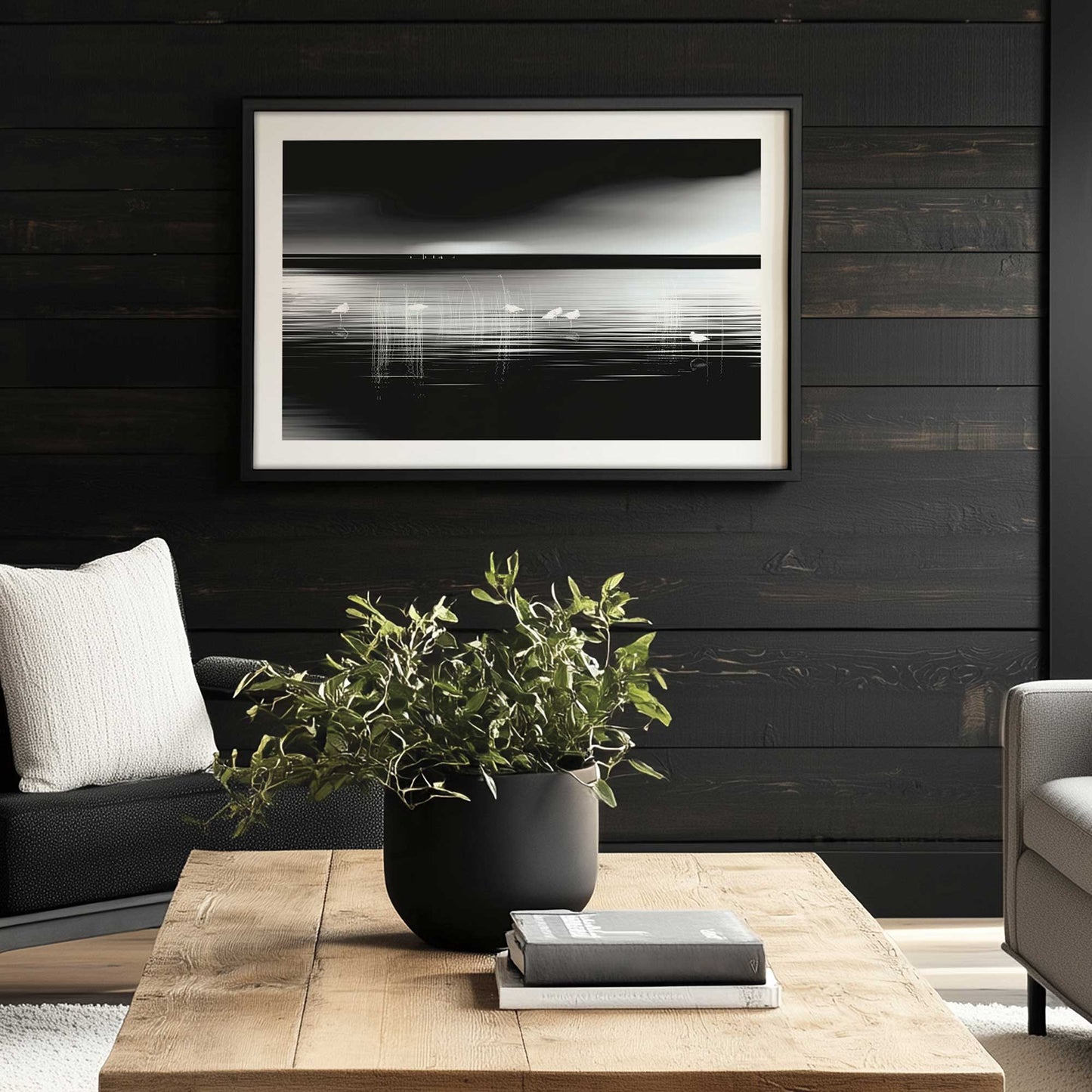 Picture of art in a room