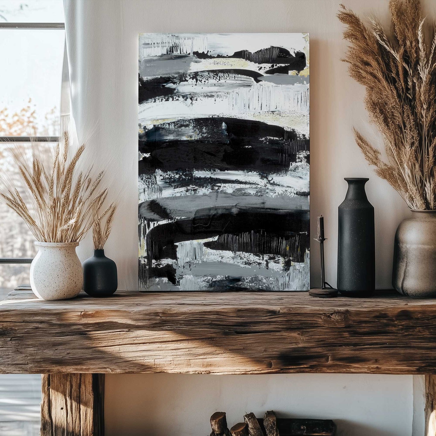 Picture of art in a room