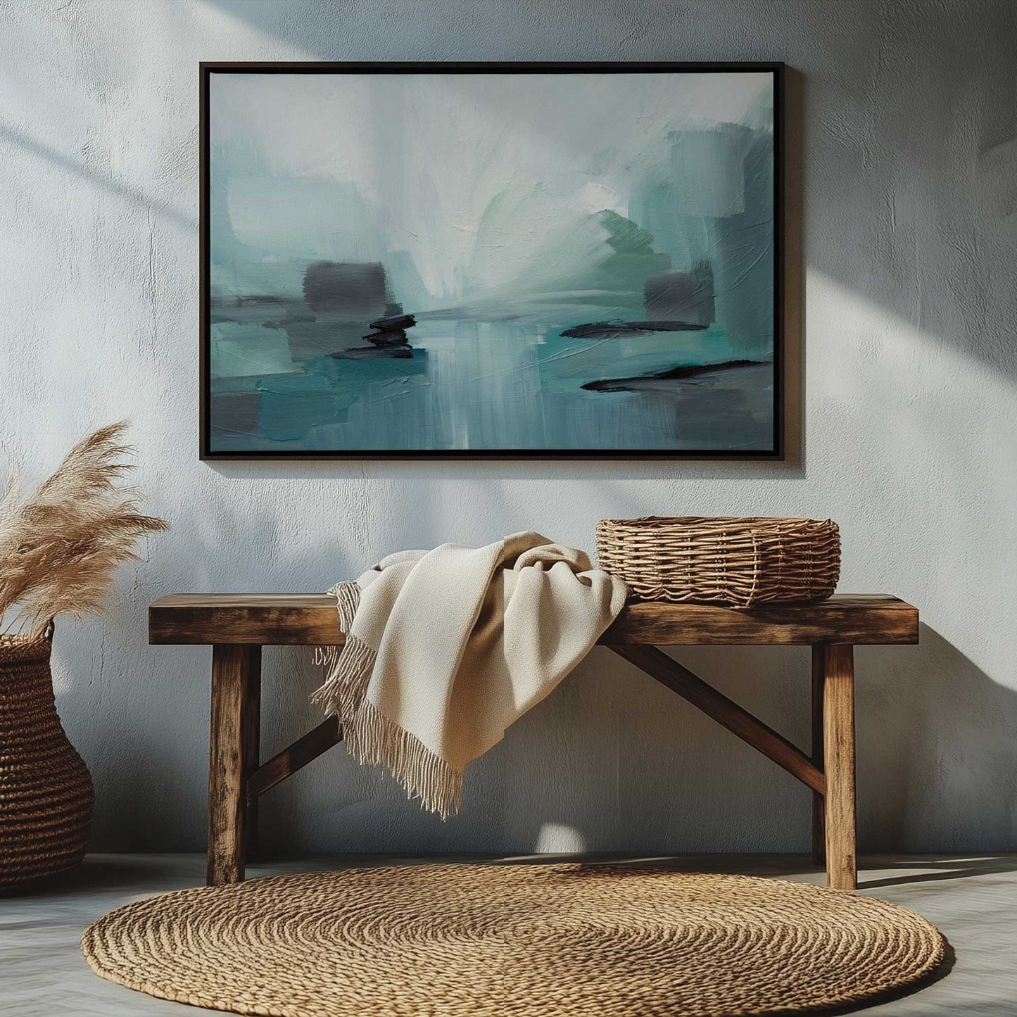 Picture of art in a room