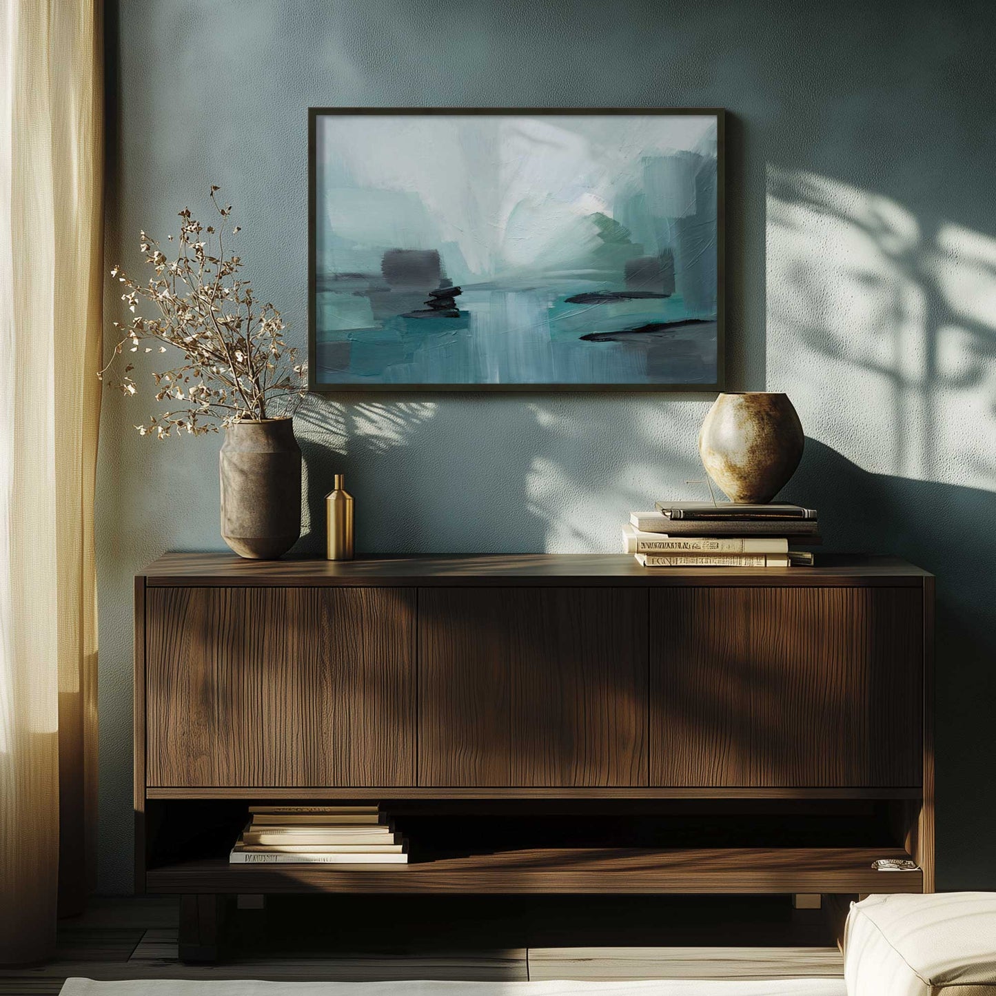 Picture of art in a room
