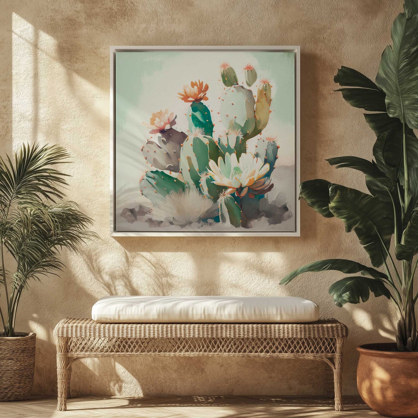 Picture of art in a room