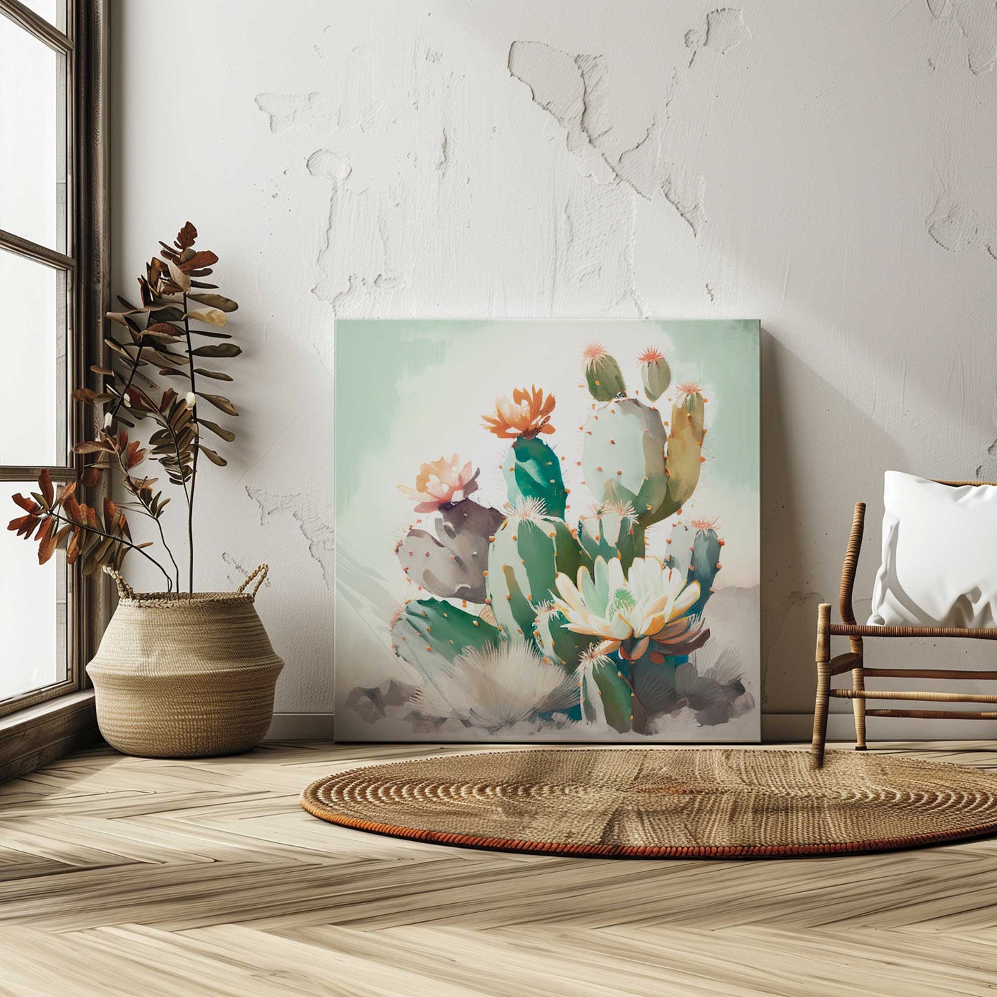 Picture of art in a room