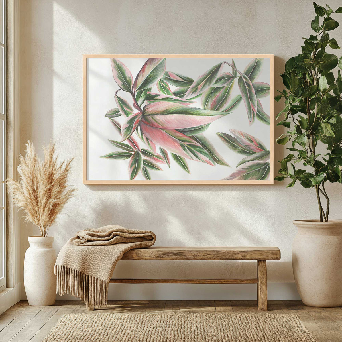 Picture of art in a room