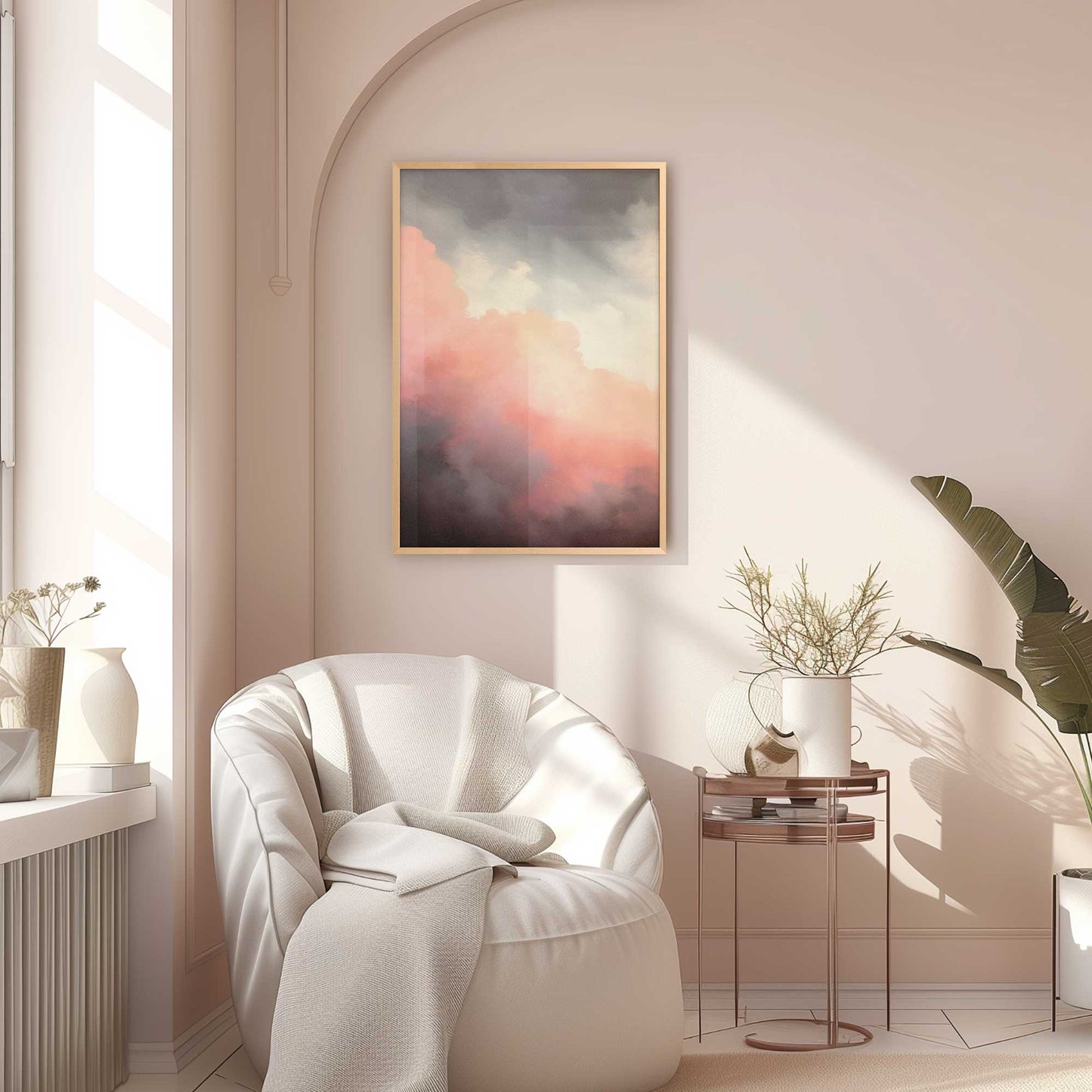 Moody Sunset Clouds II Art Print