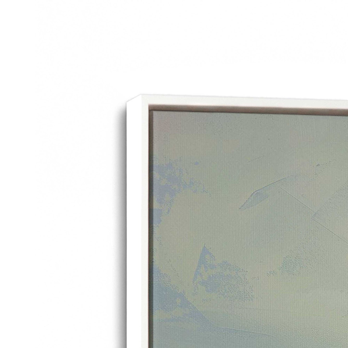 Foggy Morning Sail Canvas Print, Set of 2