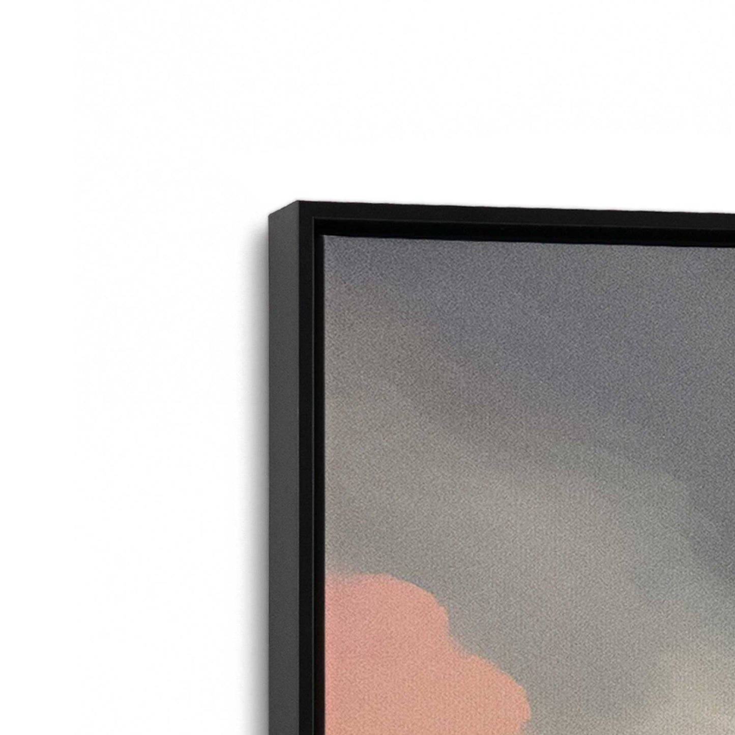 Moody Sunset Clouds Canvas Print, Set of 2