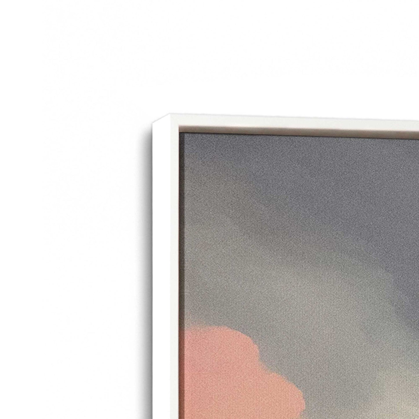 Moody Sunset Clouds Canvas Print, Set of 2
