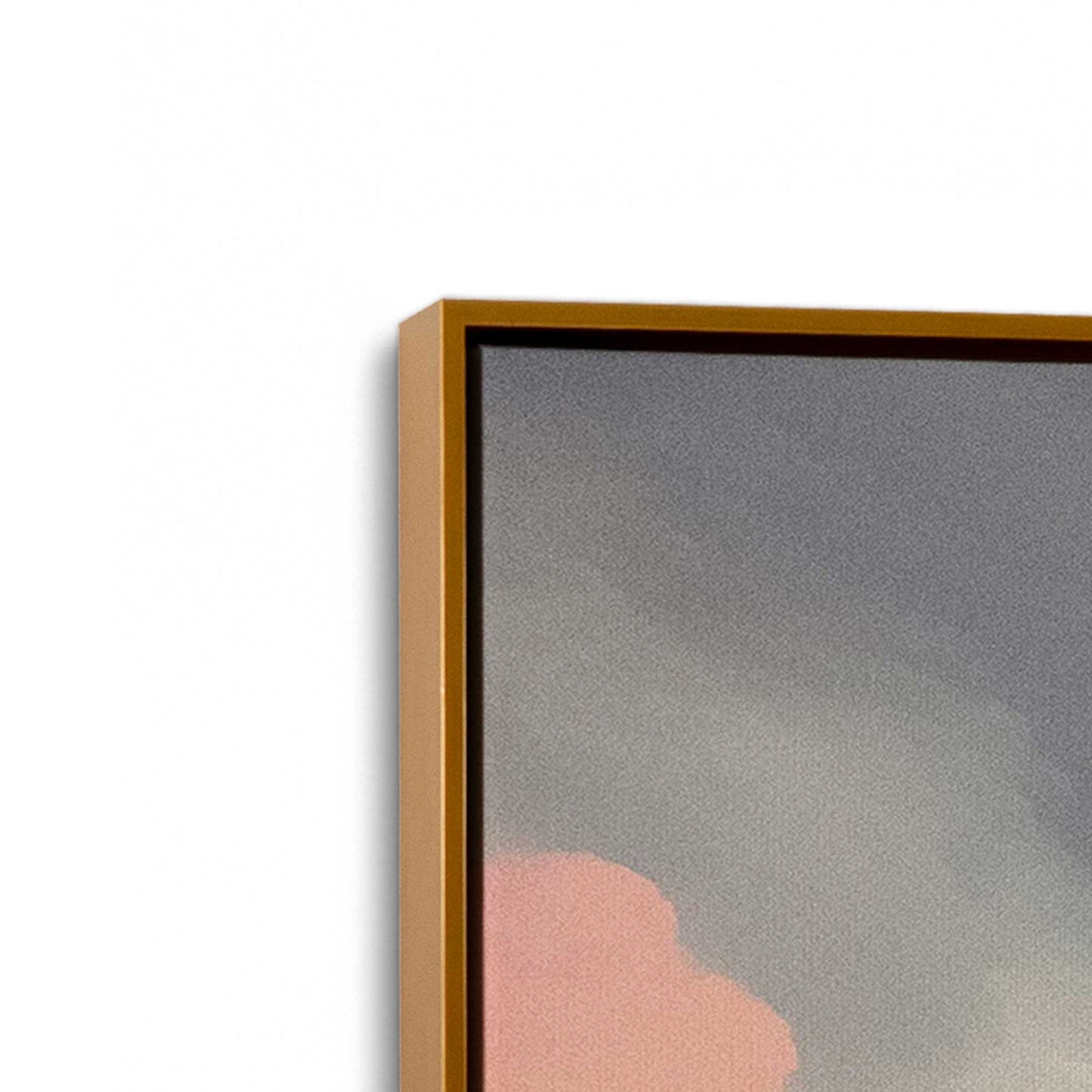 Moody Sunset Clouds Canvas Print, Set of 2