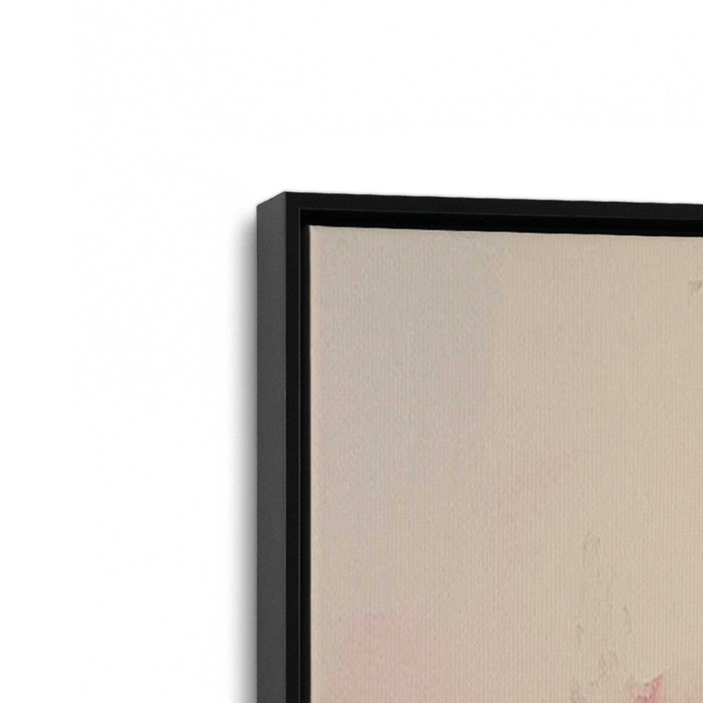 Pink Noise Abstract Canvas Print, Set of 2