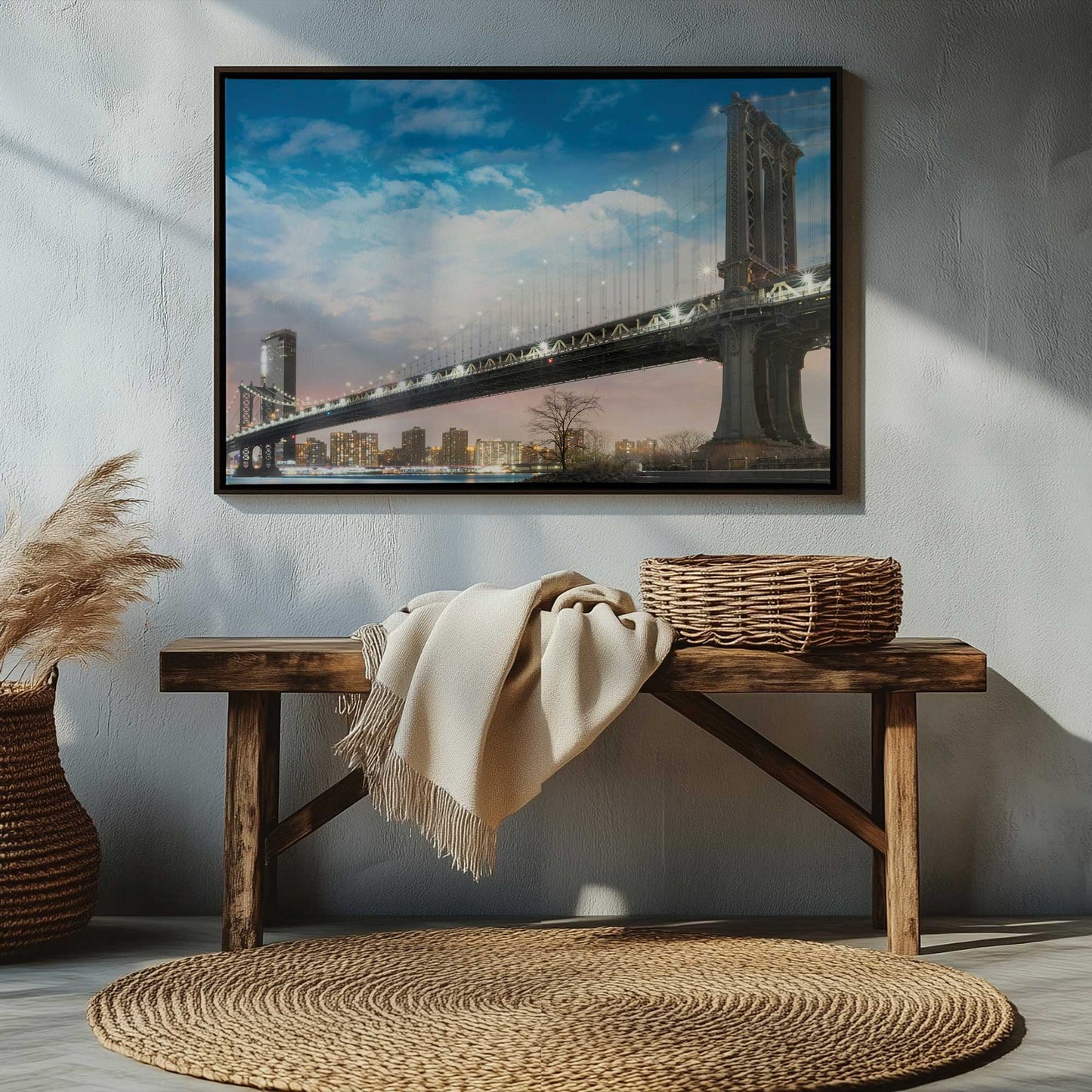 Picture of art in a room