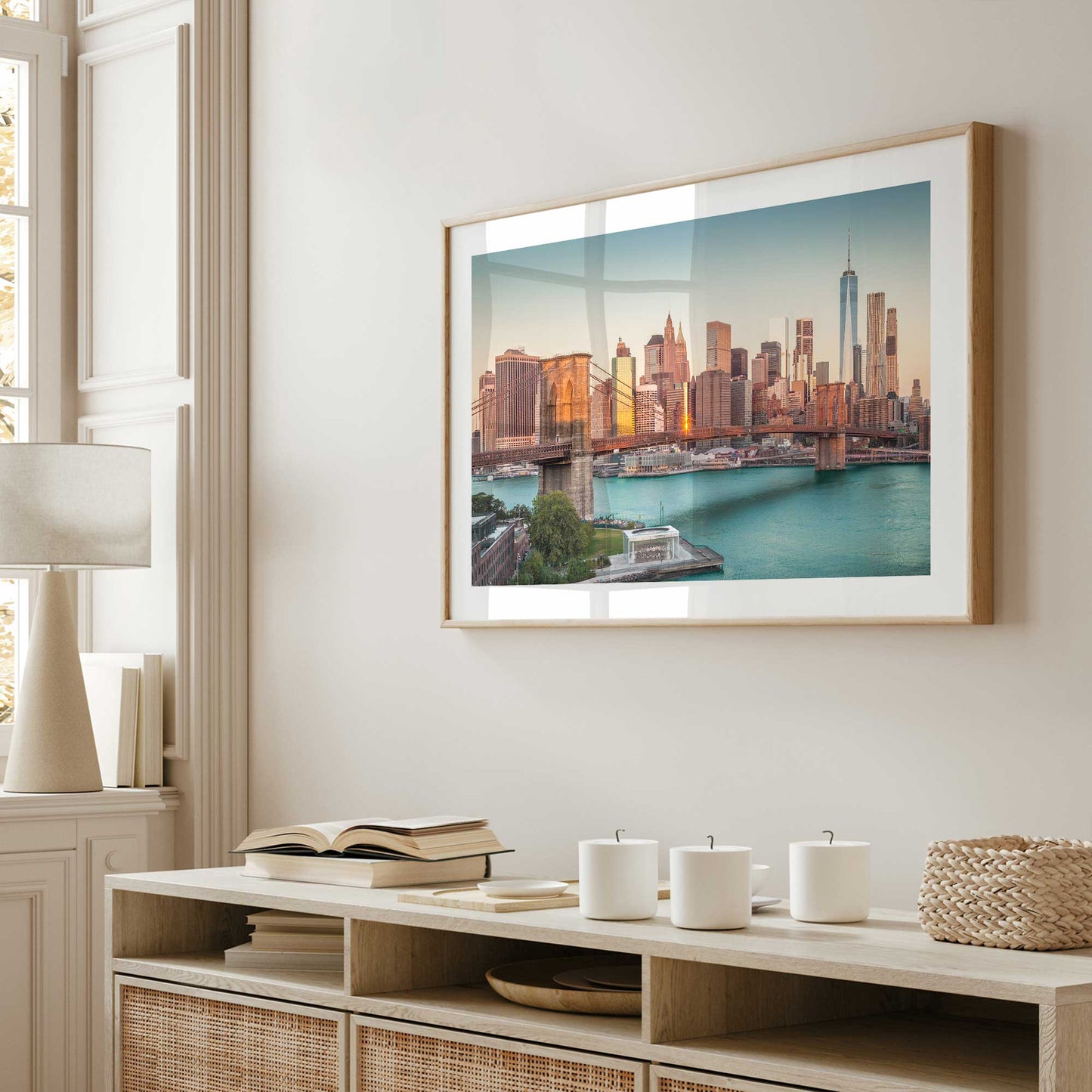 Picture of art in a room