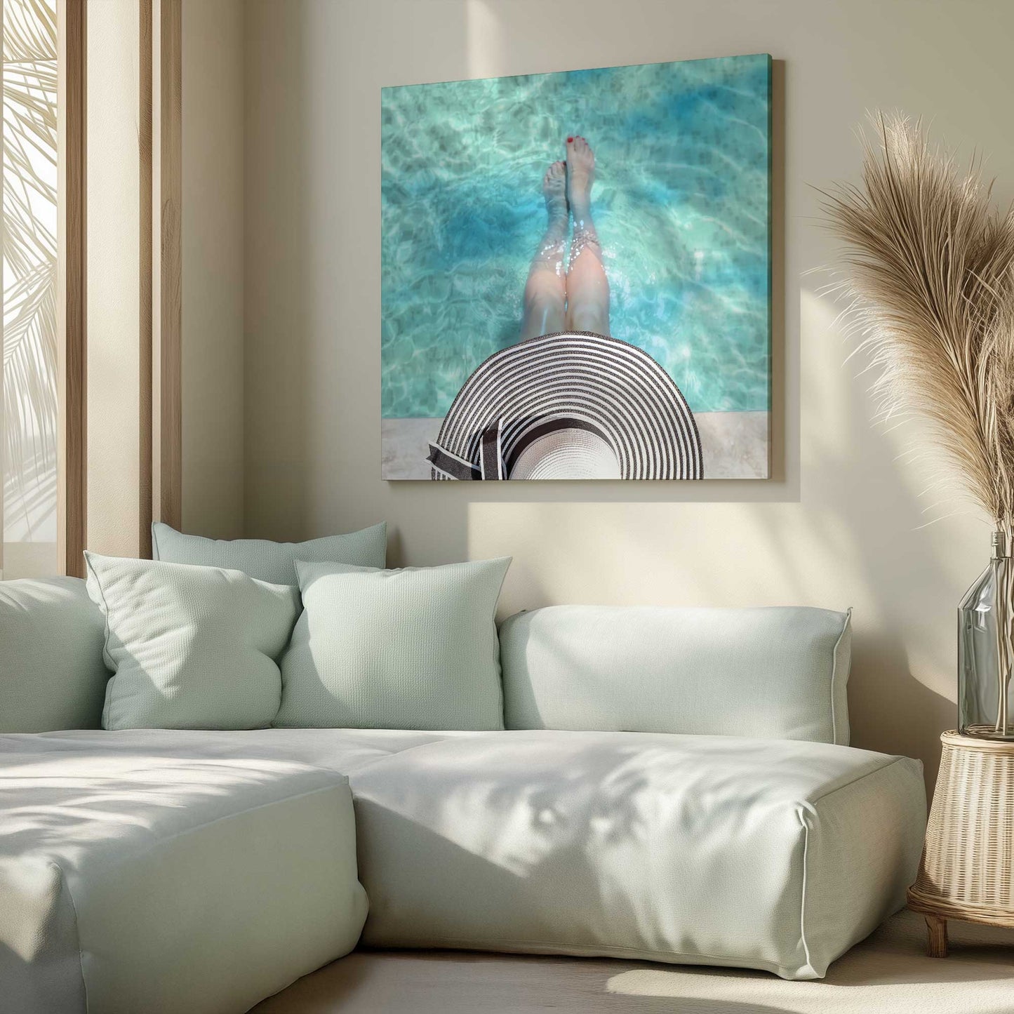 Picture of art in a room