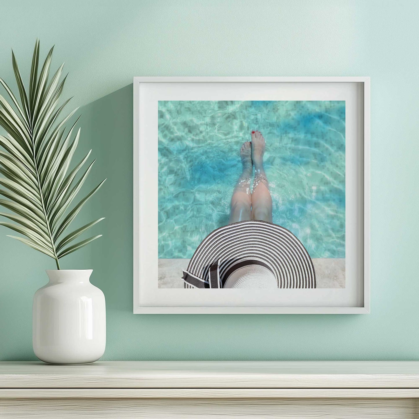 Picture of art in a room