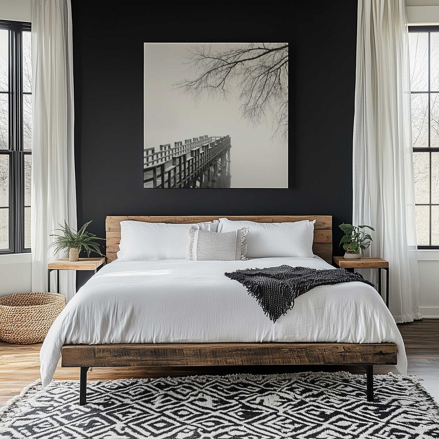 Picture of art in a room