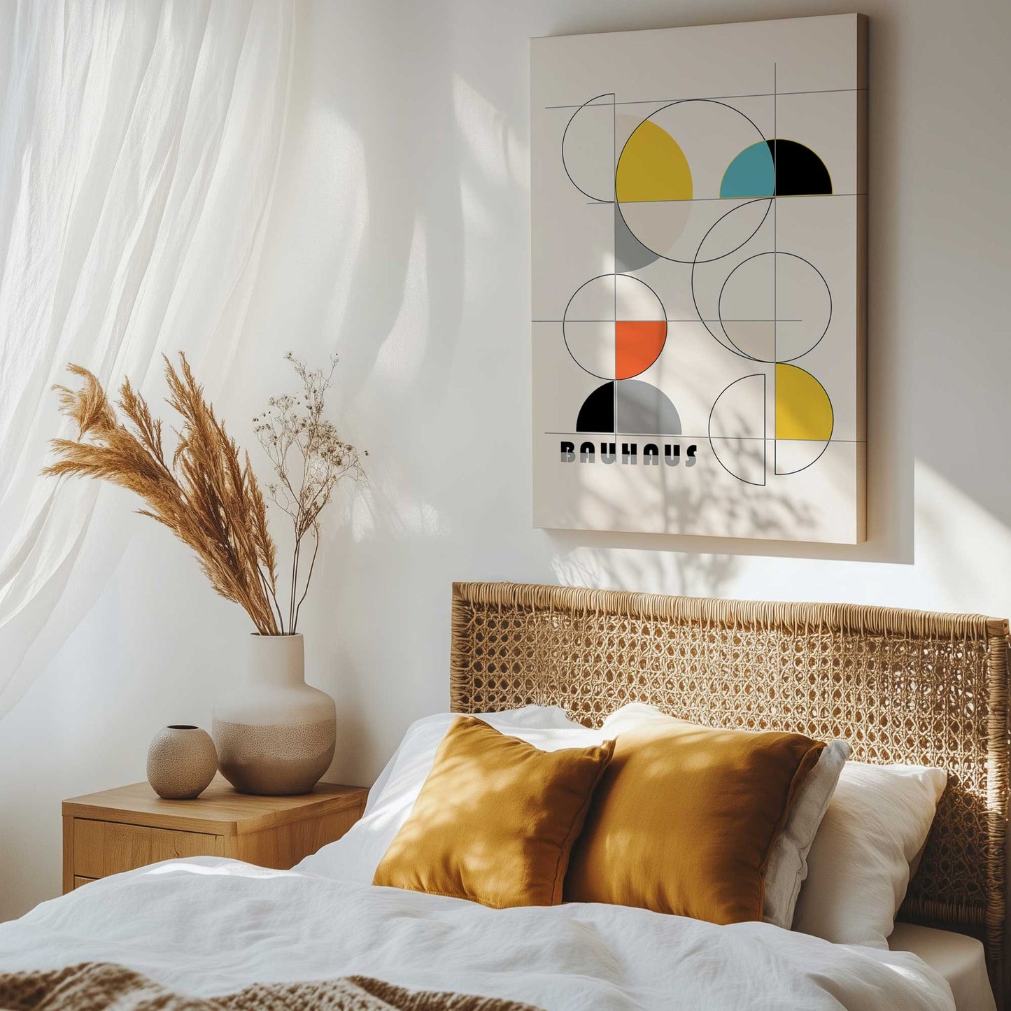 Picture of art in a room