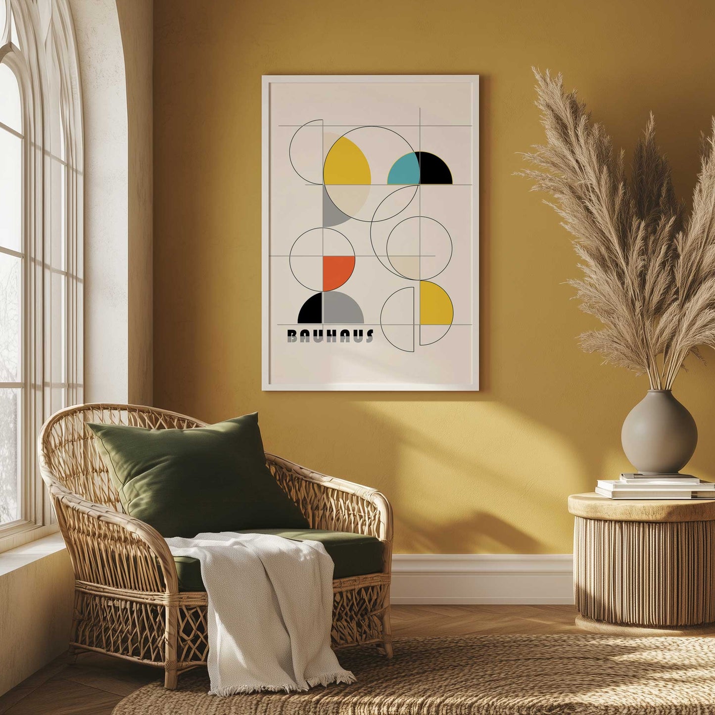 Picture of art in a room