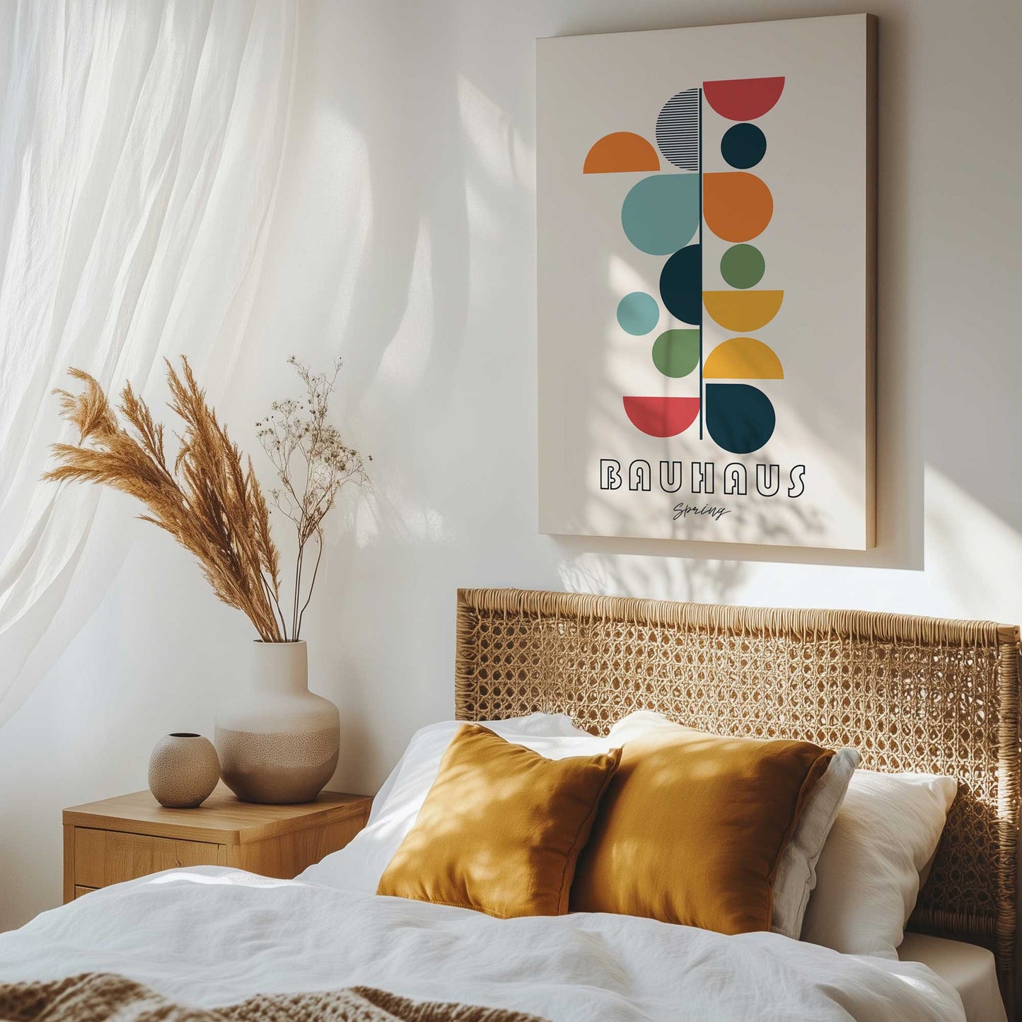 Picture of art in a room
