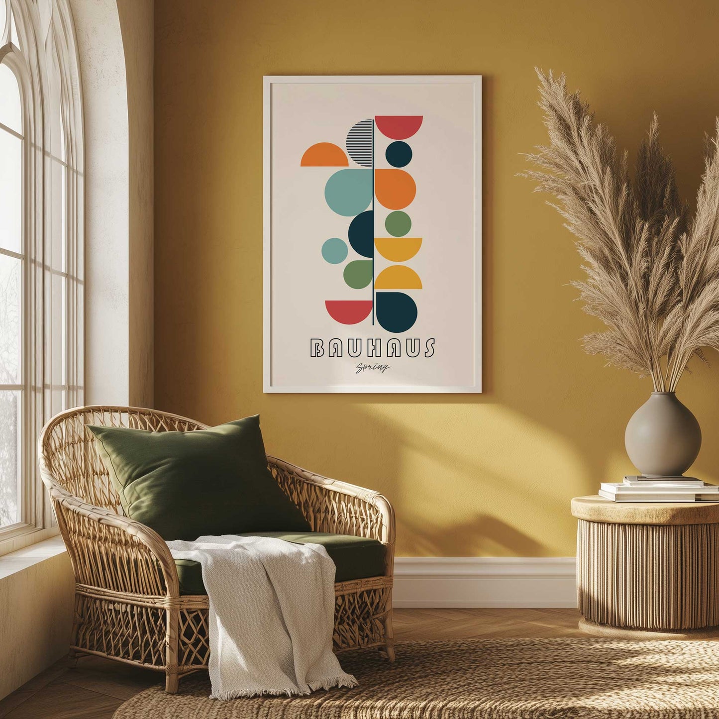 Picture of art in a room