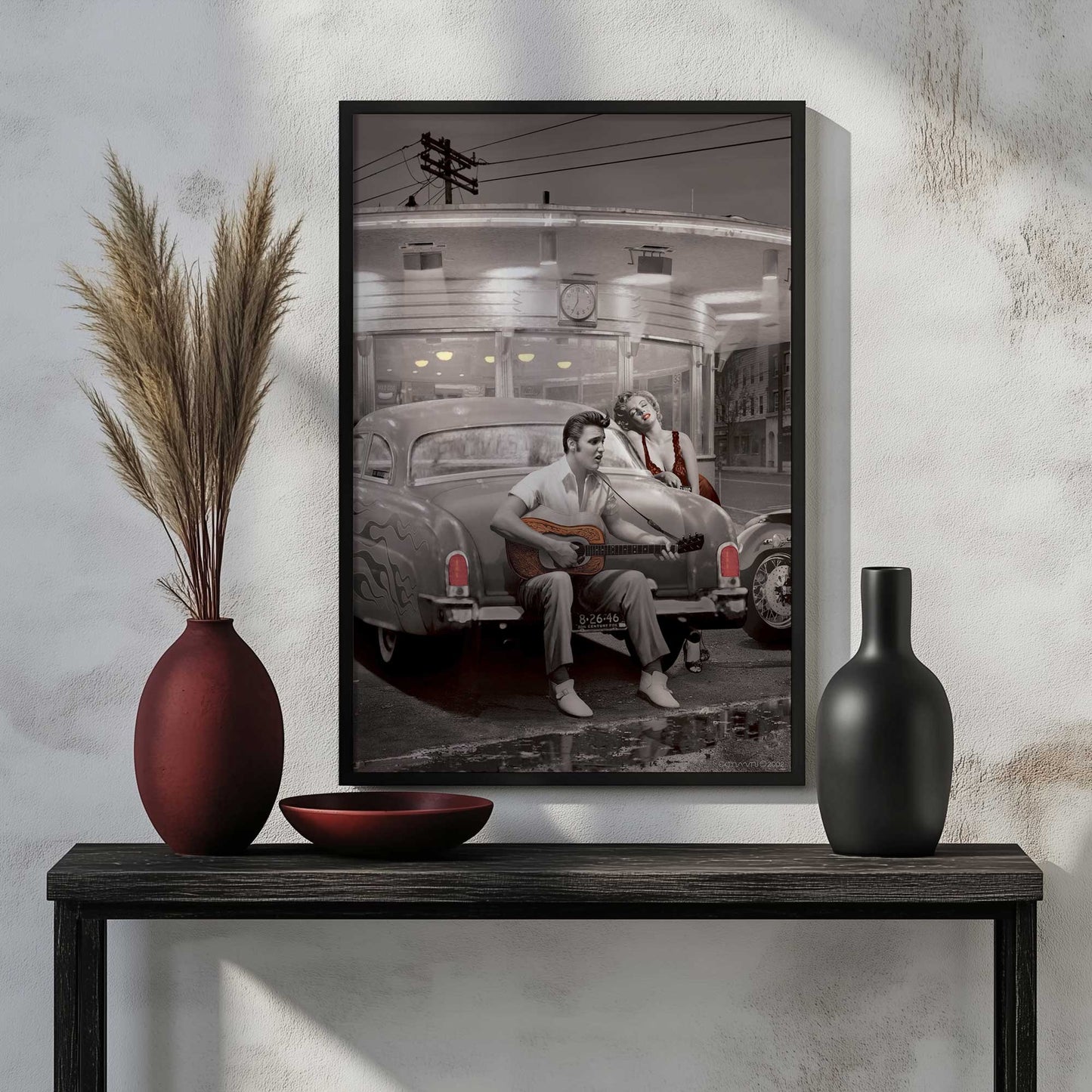 Picture of art in a room