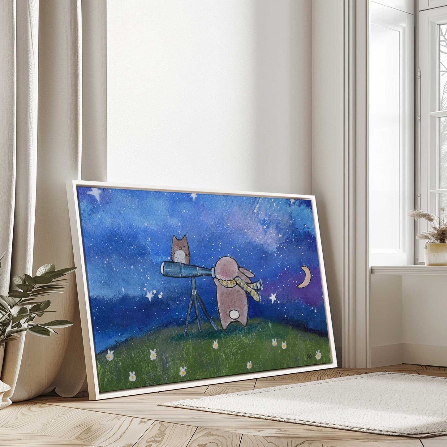 Picture of art in a room