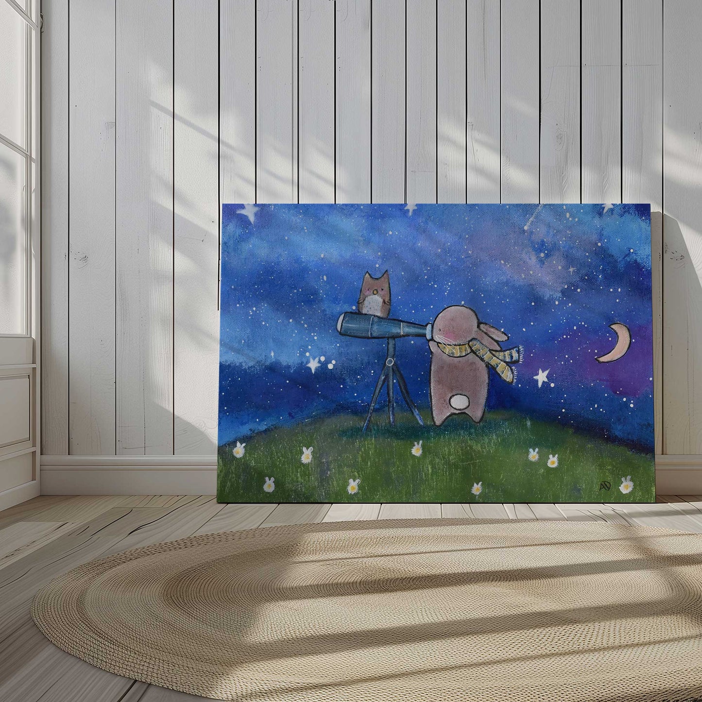 Picture of art in a room