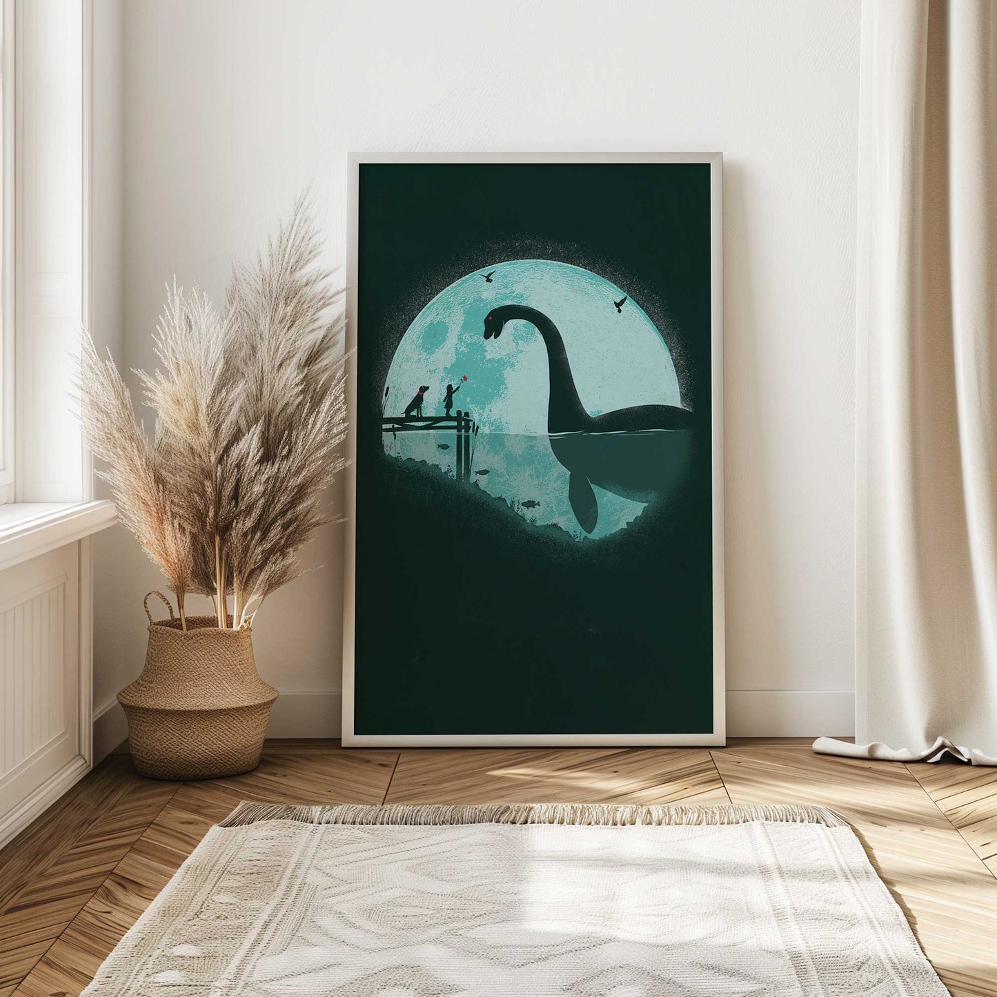 Picture of art in a room