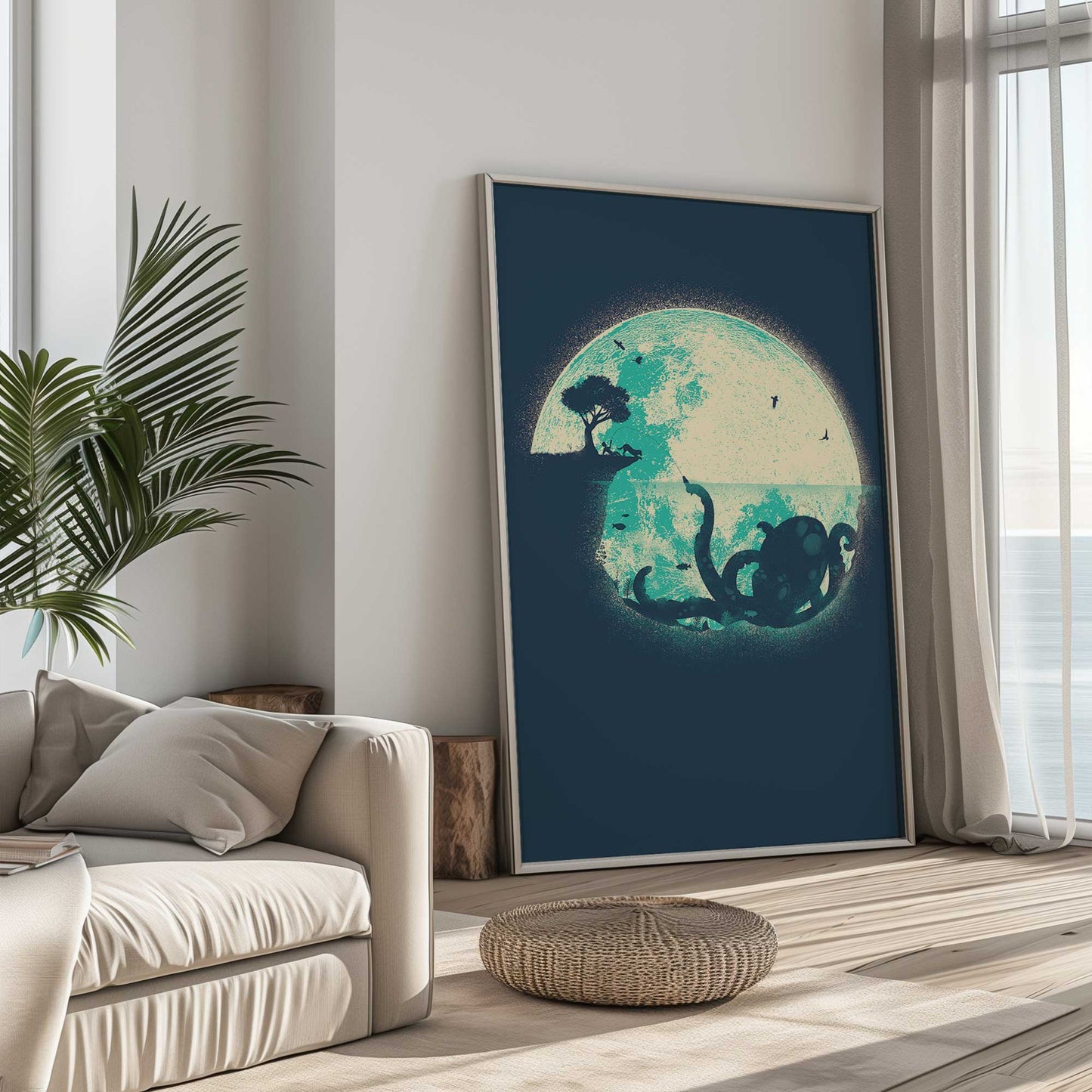 Picture of art in a room