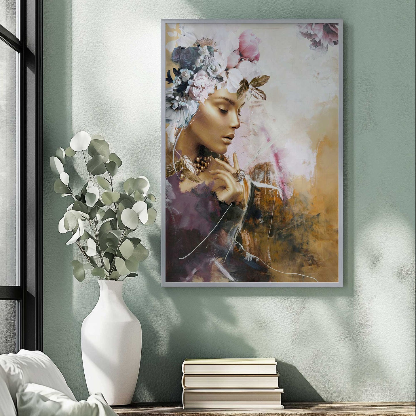 Picture of art in a room