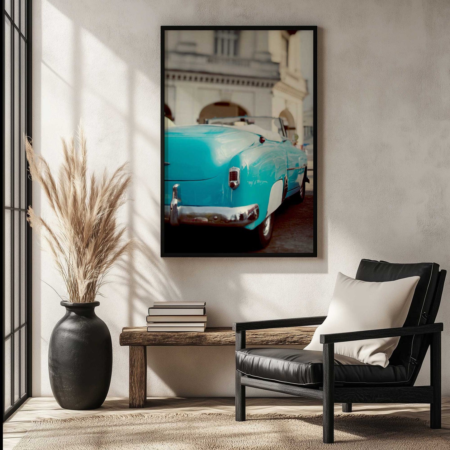 Picture of art in a room