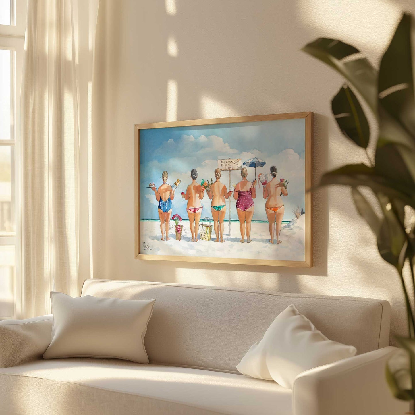 Picture of art in a room