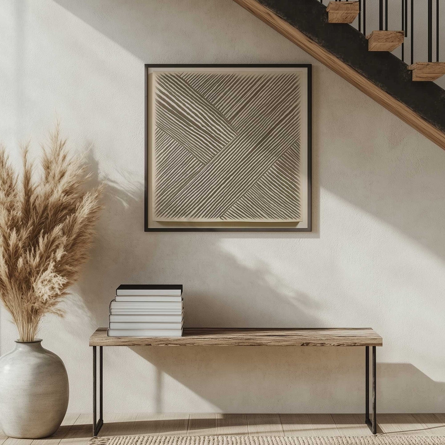 Picture of art in a room