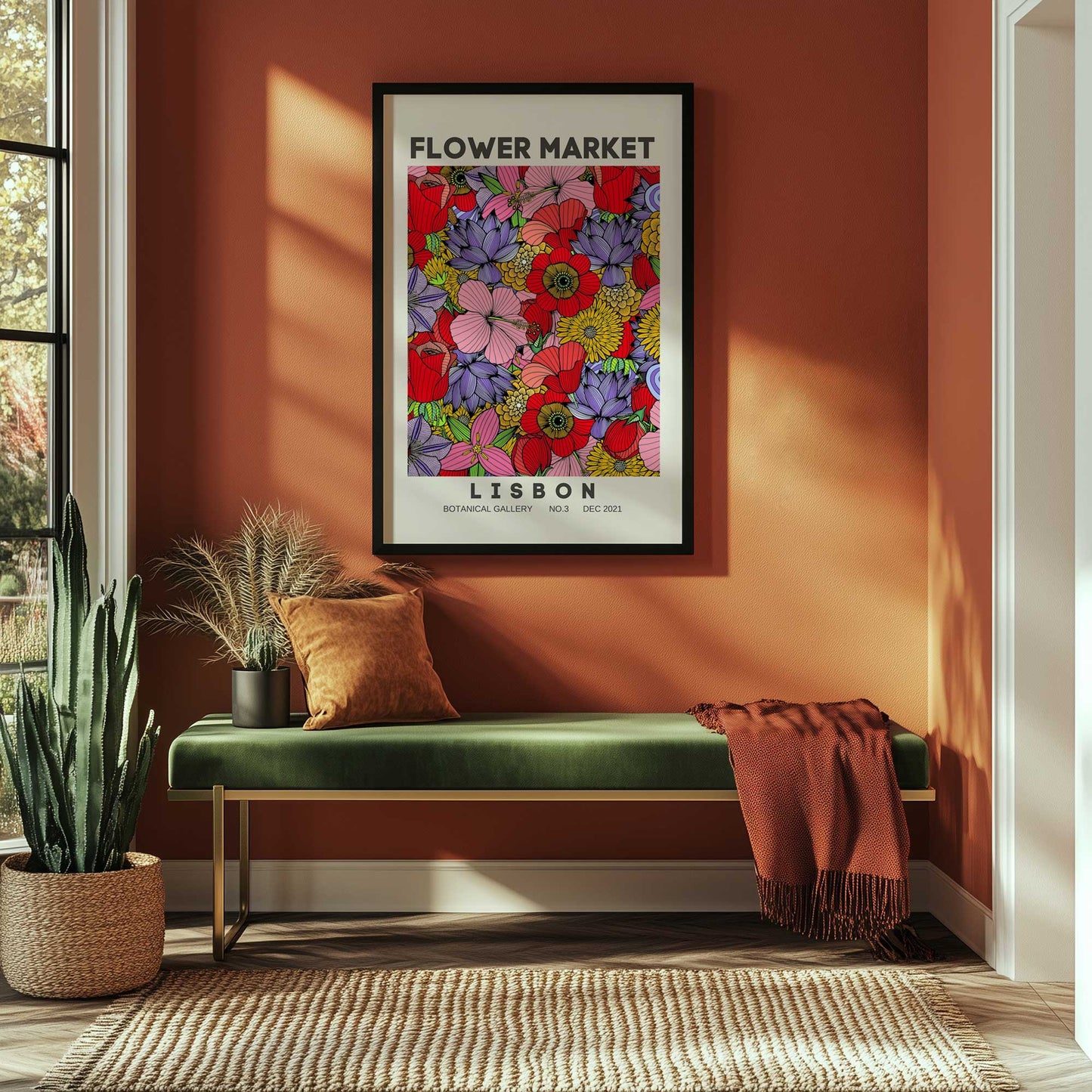 Picture of art in a room