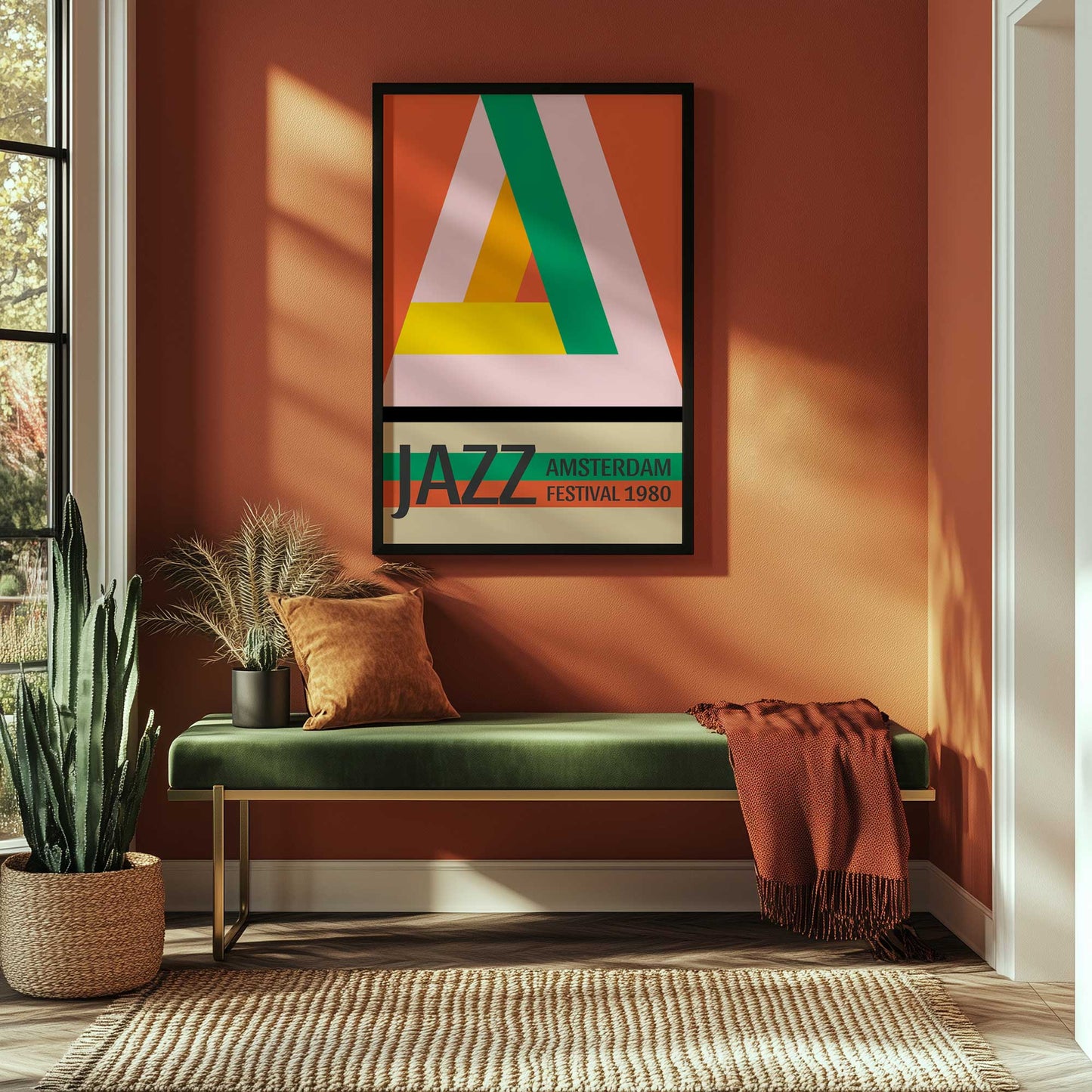 Picture of art in a room