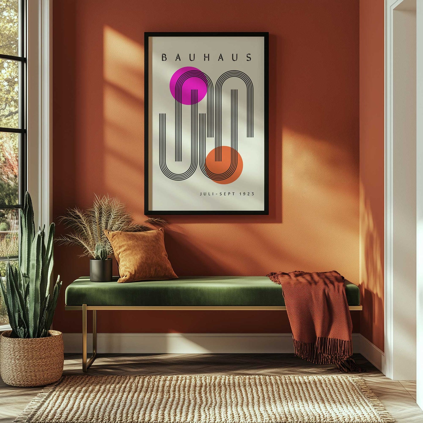 Picture of art in a room