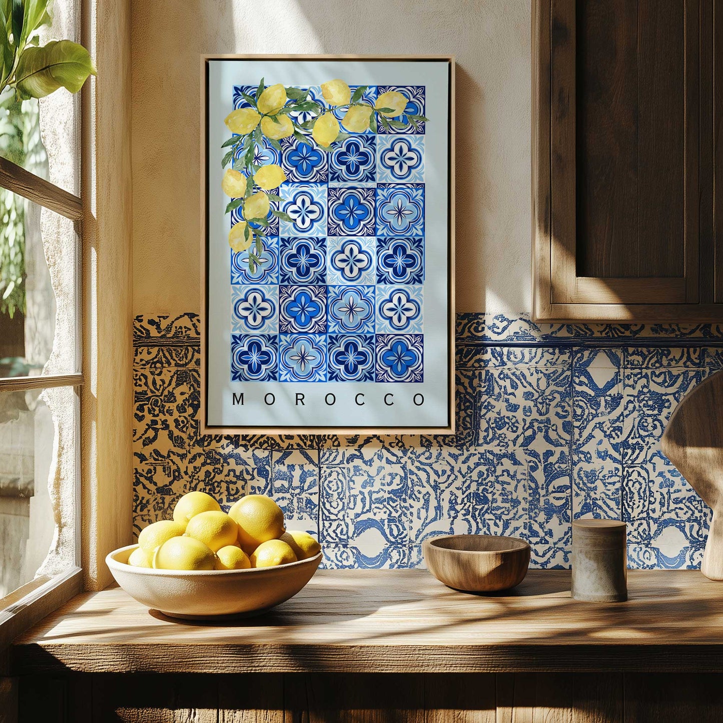 Picture of art in a room