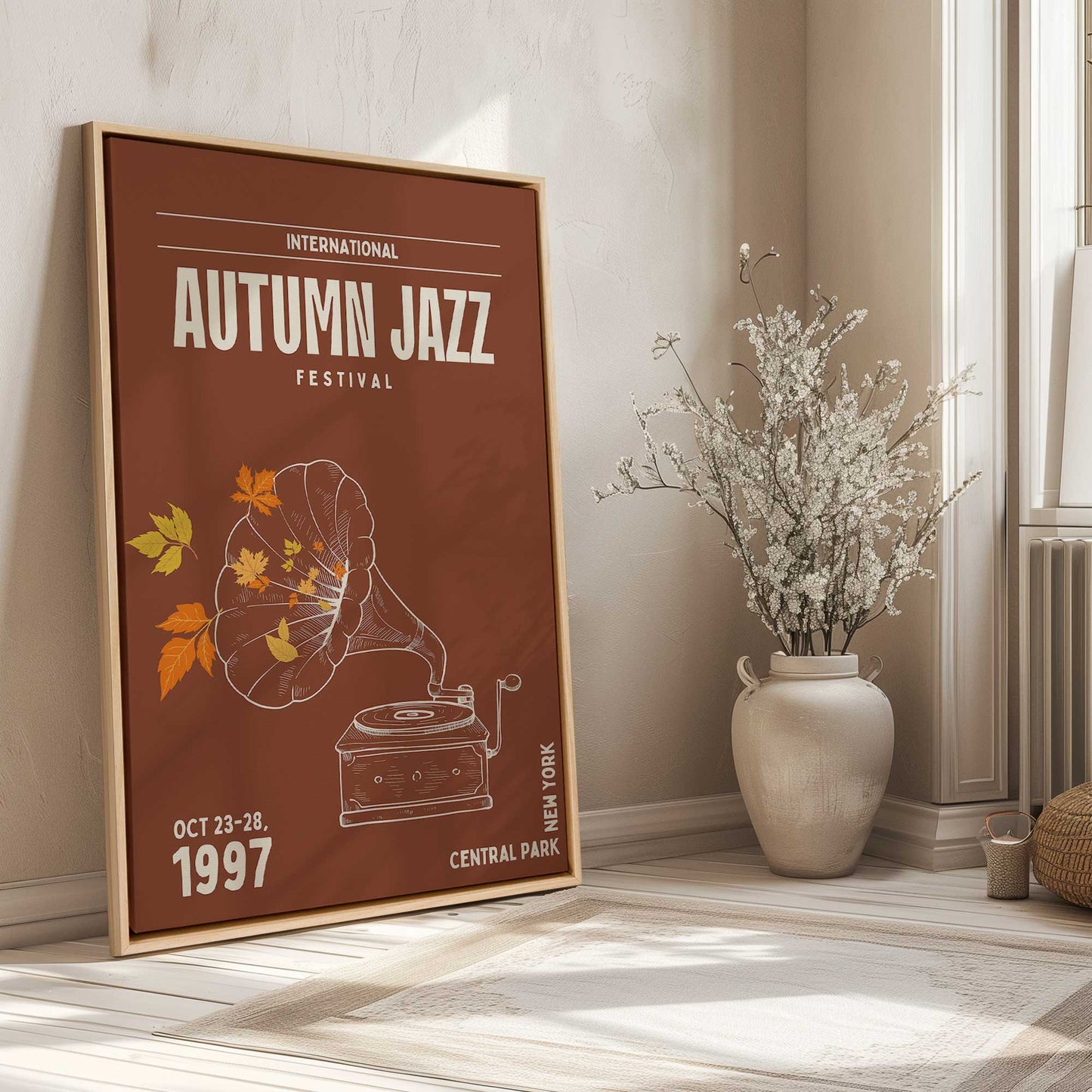 Picture of art in a room