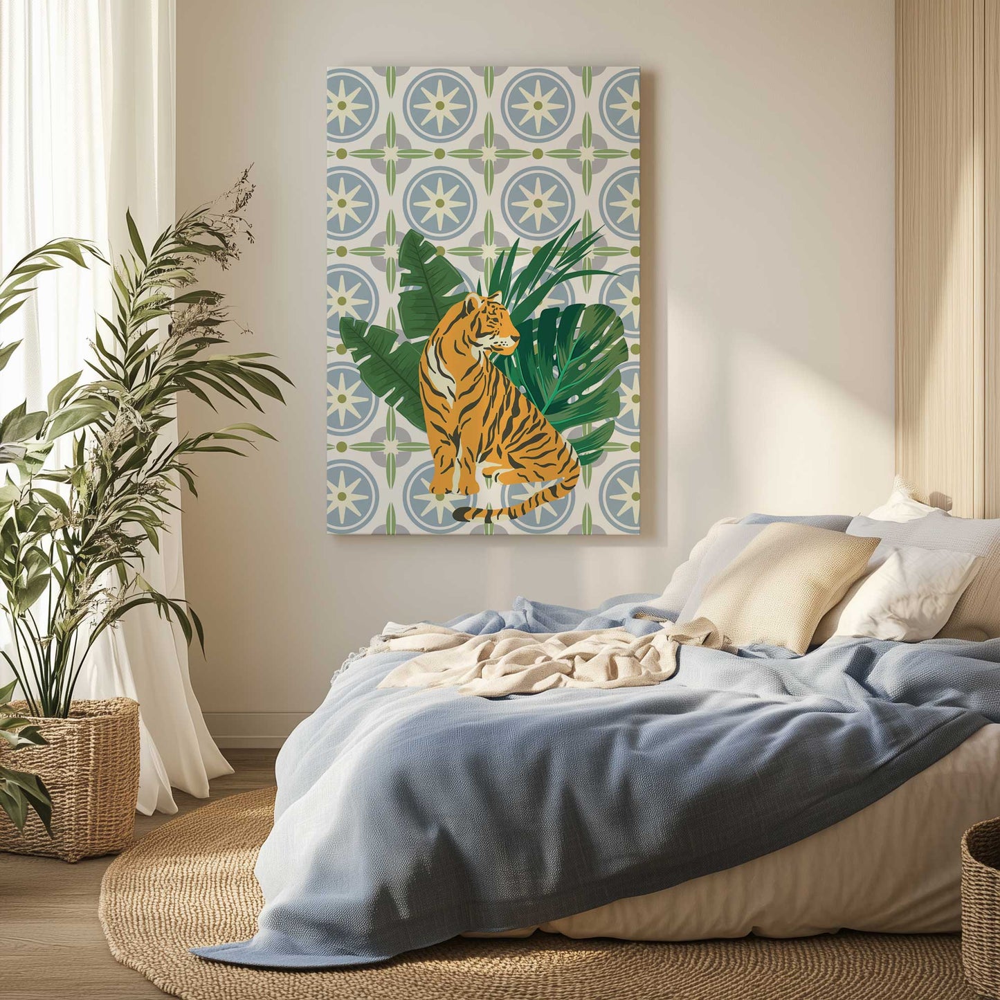 Picture of art in a room