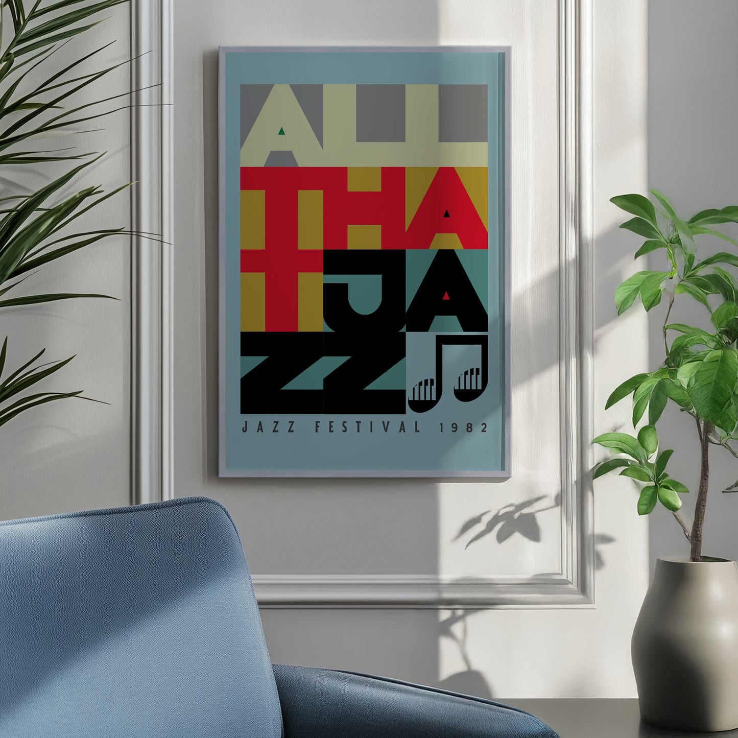 Picture of art in a room